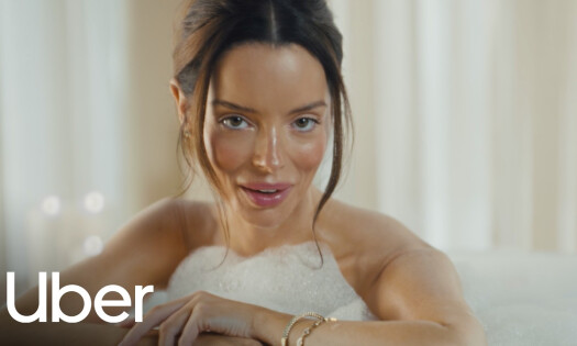 Maura Higgins in a bath tub