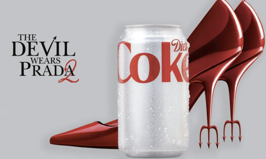 Devil Wears Prada 2 x Diet Coke banner