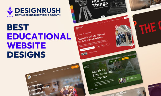 Educational website designs