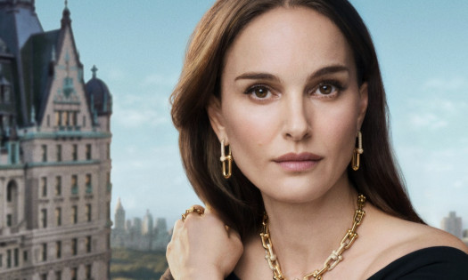 Natalie Portman wearing Tiffany & Co. jewelry