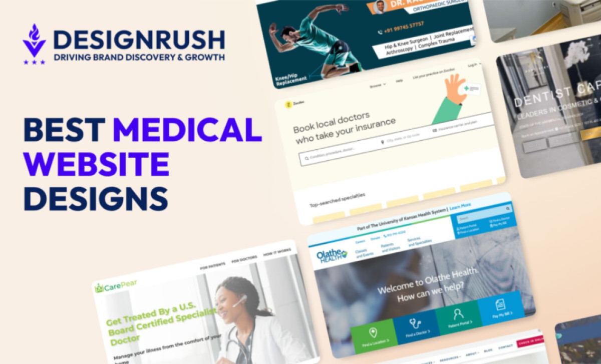 10 Best Medical Website Designs