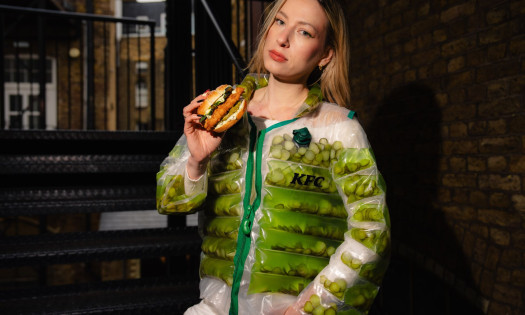 KFC's limited-edition Pickle Puffer Vest