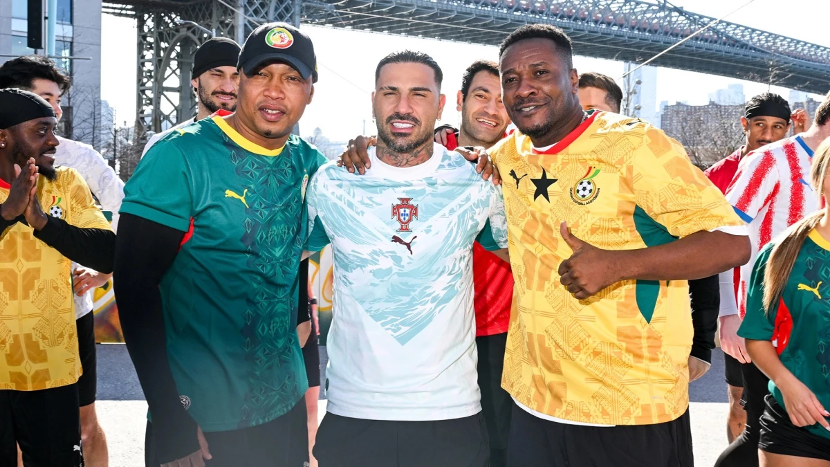 PUMA Holds NYC Street Event for Its 11-Nation 2026 Kit Launch