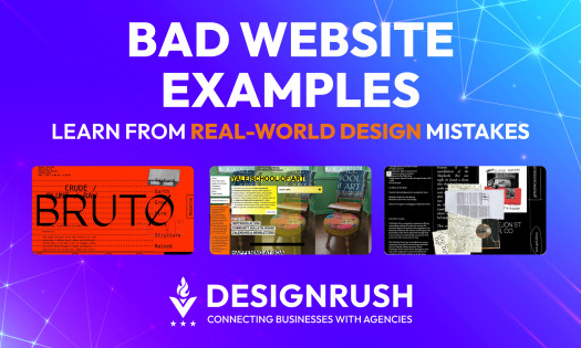 user looking at a bad website