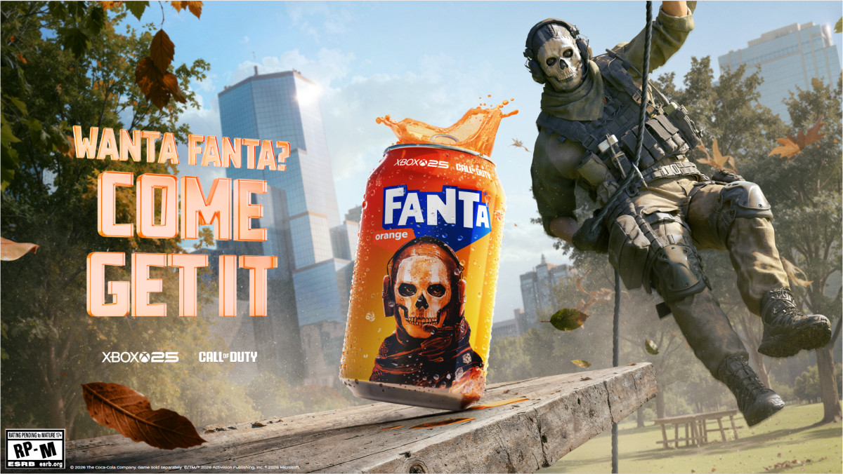 The new Call of Duty-branded Fanta can
