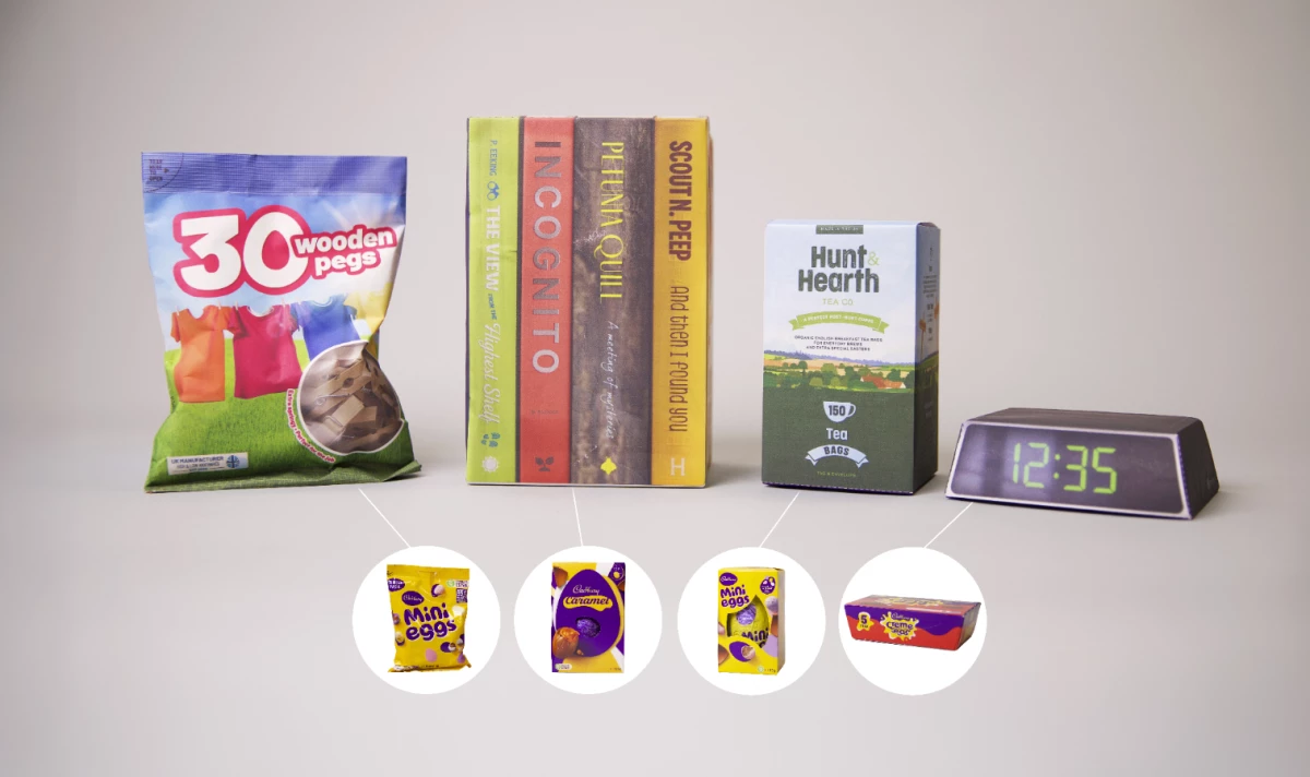 Cadbury Uses Print Ads to Hide Easter Eggs in Plain Sight