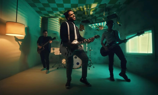 A band sings a song about grocery preferences