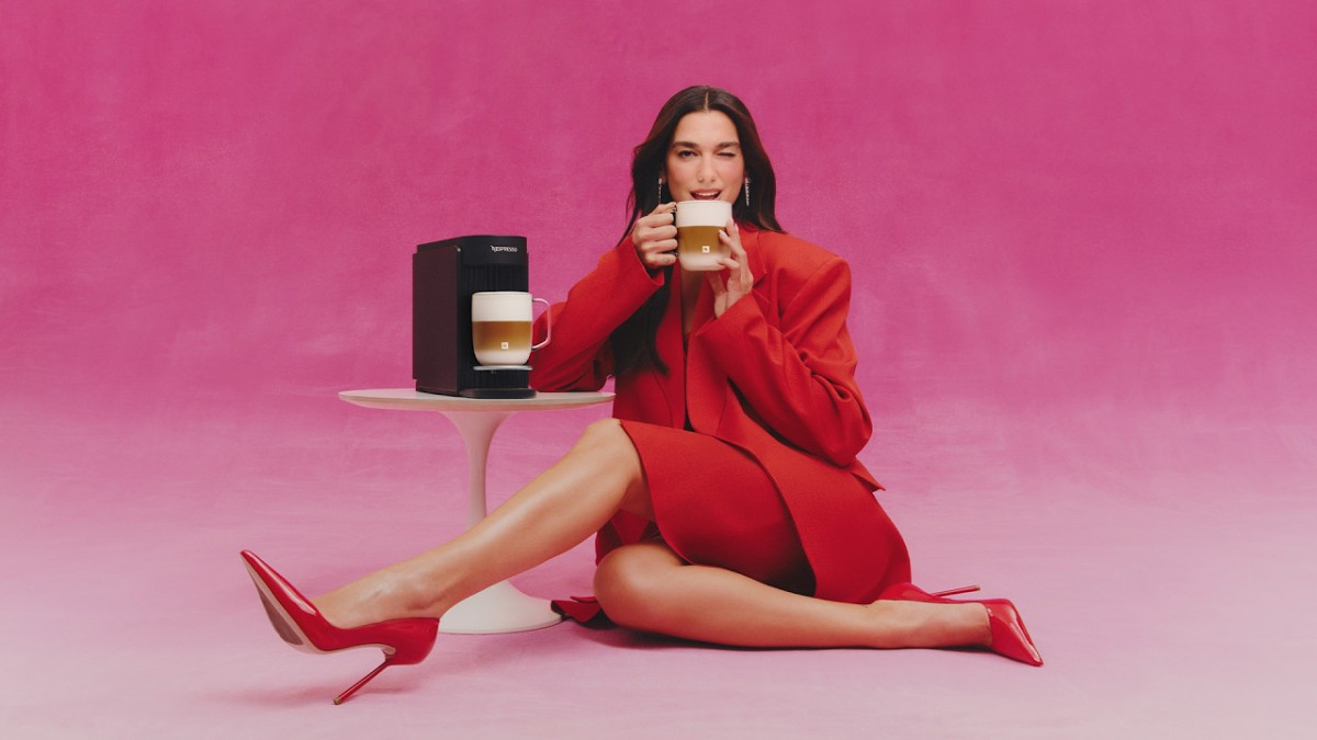 Nespresso Builds a New Coffee Narrative With Dua Lipa and Vertuo Up