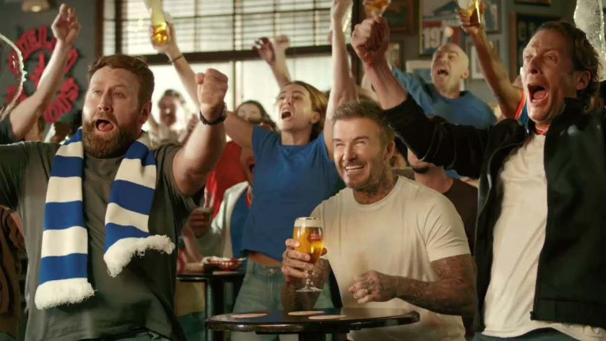 Stella Artois Turns Bars Into World Cup Arenas With David Beckham