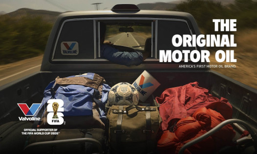 The official image for Valvoline's FIFA World Cup 2026 campaign,