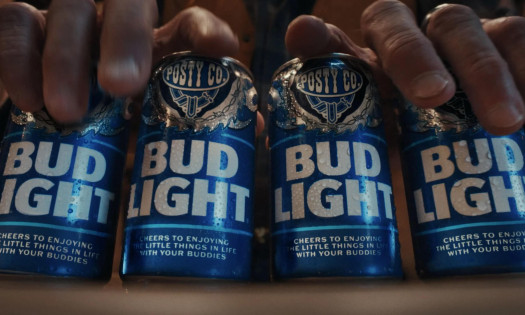 Bud Light cans co-branded with Post Malone