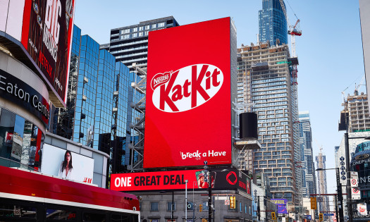 KitKat's "KatKit" billboard