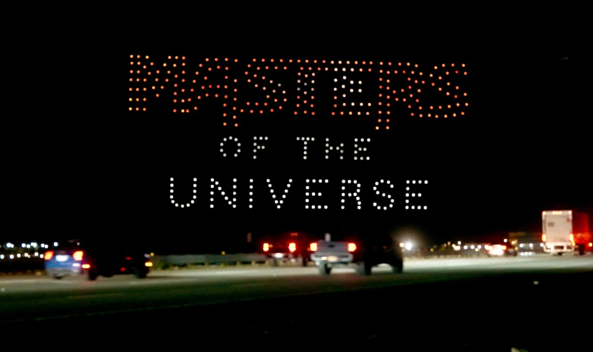 Mattel, Amazon MGM Fill Desert Skies With 400 ‘He-Man’ Drone Ads