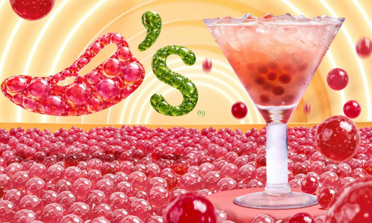 Chili's Dragonfruit Popping Boba Margarita