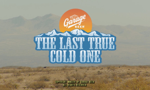 Garage Beer's 'The Last True Cold One' film banner