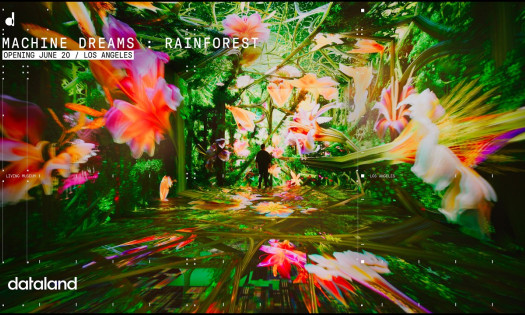 Machine Dreams Rainforest exhibition opening June 20 Los Angeles