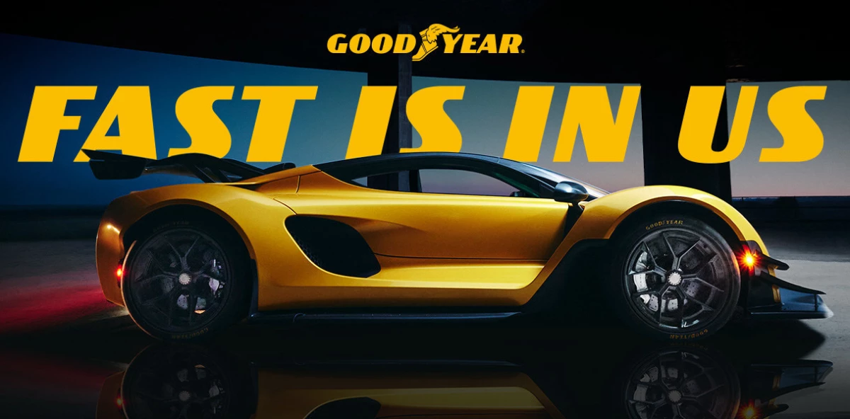 Goodyear Revs Up Performance Push With ‘Fast Is In Us’ Global Campaign