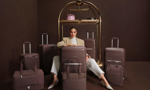 Olivia Culpo with the new Chocolate Mauve