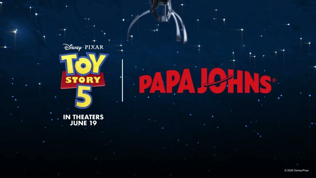 Papa Johns Builds a Global Movie Moment With Disney and Pixar’s Toy Story 5