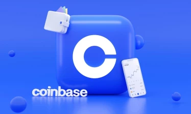 Coinbase stock image