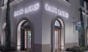 Ralph Lauren's Fashion Island store front