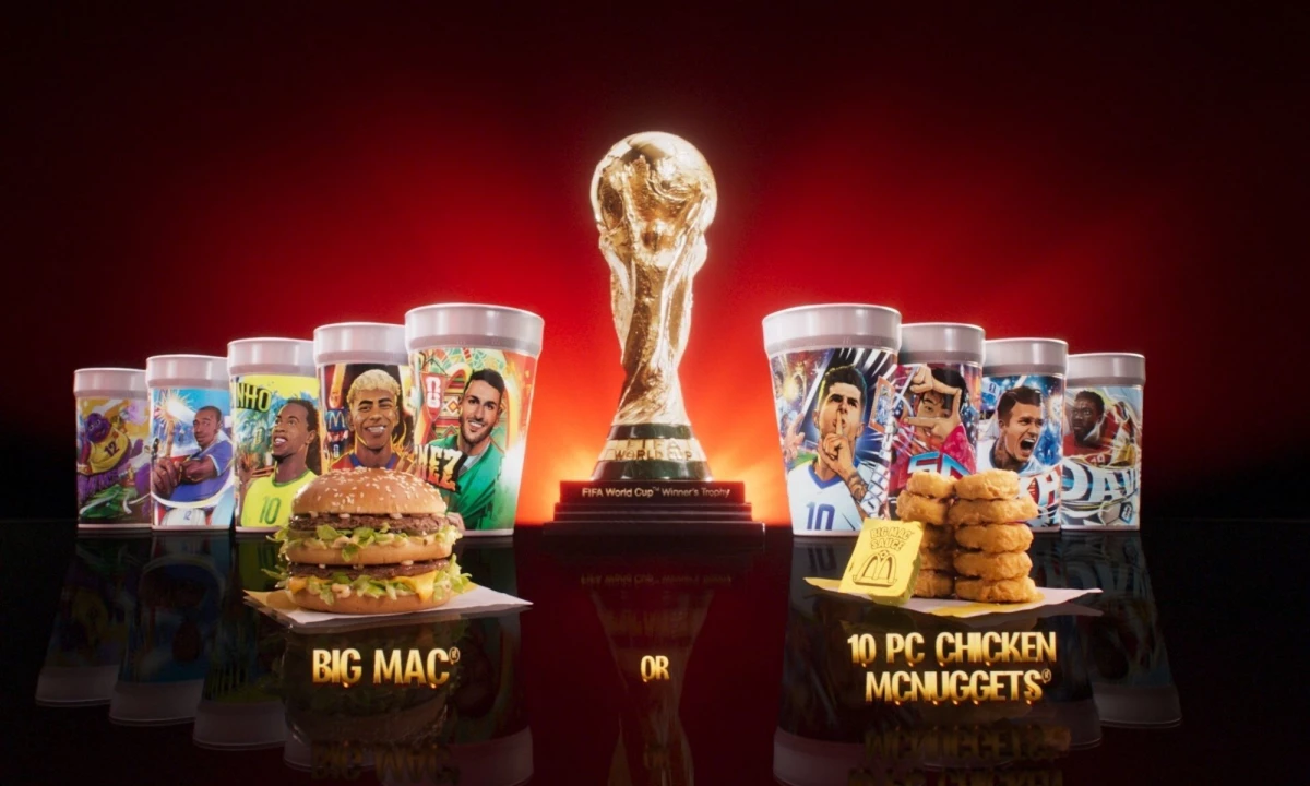 McDonald's World Cup Meals Feature Beckham, Pulisic, and Grimace