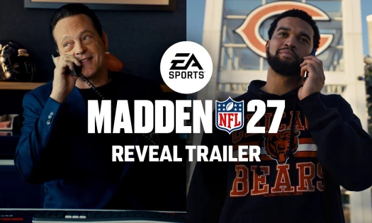 Vince Vaughn on the phone with a Chicago Bears athlete
