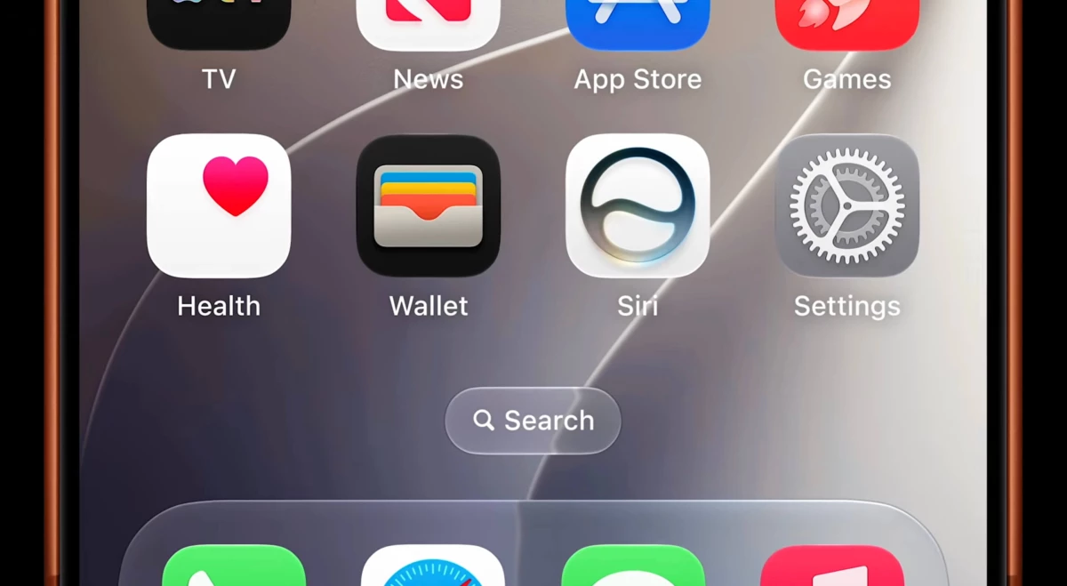 Ask Siri AI question bubble