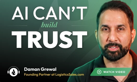 Daman Grewal is a founding partner at LogisticsSales.com