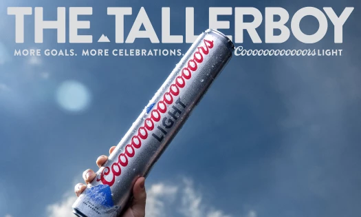 Coors Light's Tallerboy can