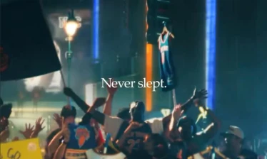 New York City celebrating the win of their NBA team