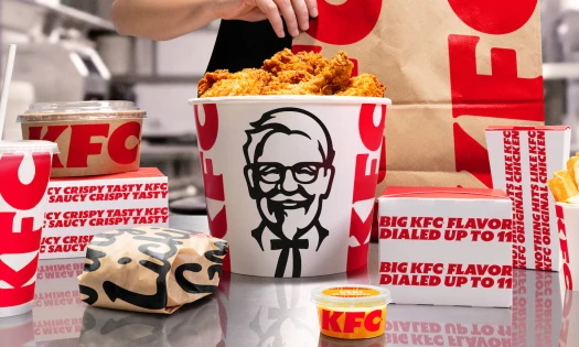 KFC's new visual identity