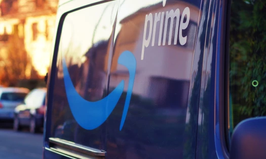 Amazon Prime delivery van