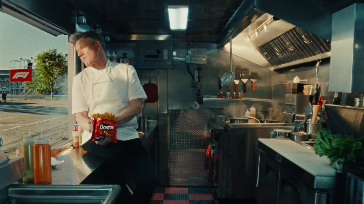 Gordon Ramsay and F1's George Russell Star Go Full Throttle for Doritos