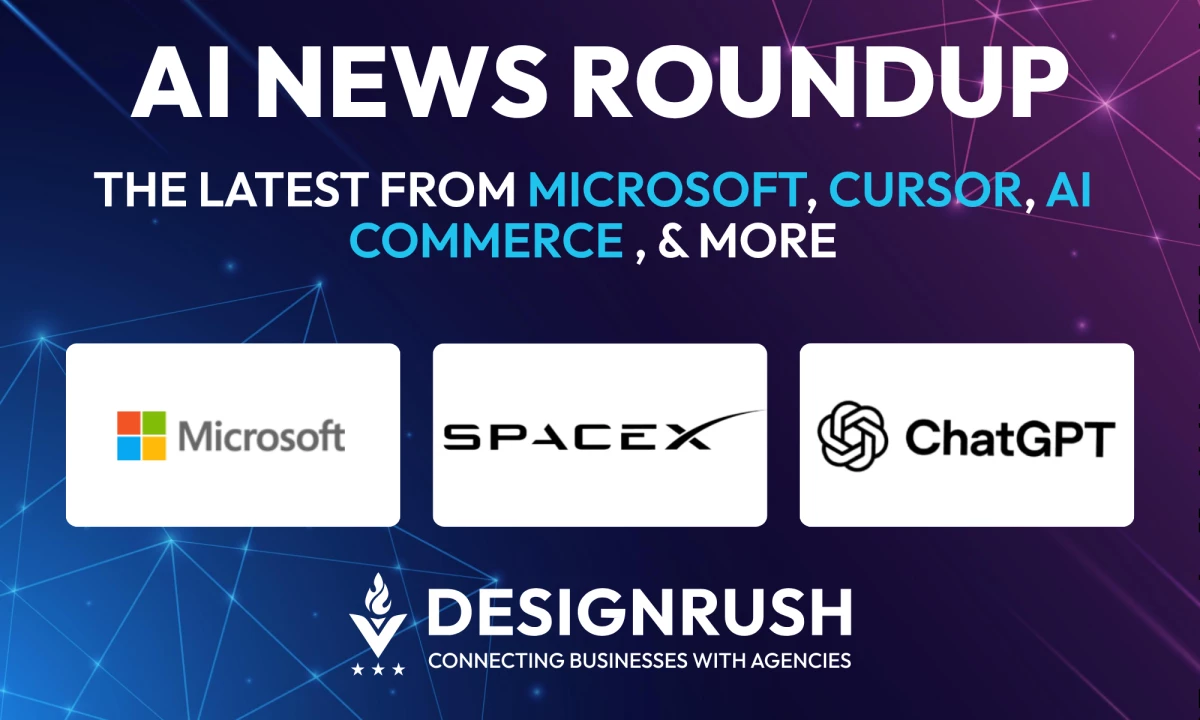 DesignRush AI Roundup: OpenAI in China, SpaceX's $60B Cursor Buy