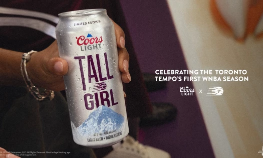 Coors Light Canada's "Tall Girl" can