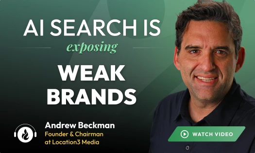 Andrew Beckman is Founder and Chairman of Location3, a Denver digital marketing agency and technology partner for franchise and multi-location brands.