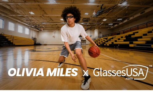 Olivia Miles in the GlassesUSA.com goggles
