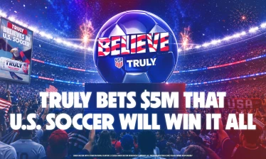 Truly Hard Seltzer's $5 million giveaway banner