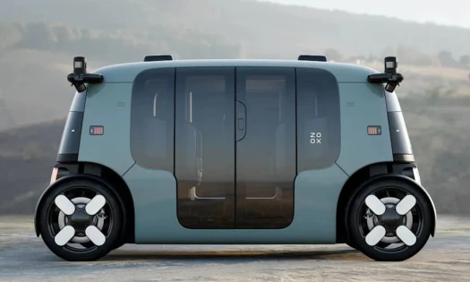 The Zoox robotaxi