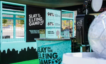 e.l.f.'s NWSL activation with House of Goal