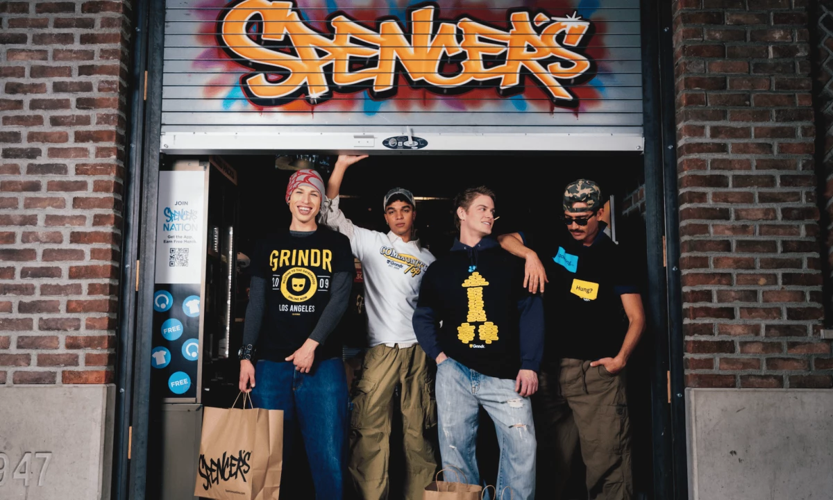 Grindr Makes Its Community Language Wearable at Spencer's