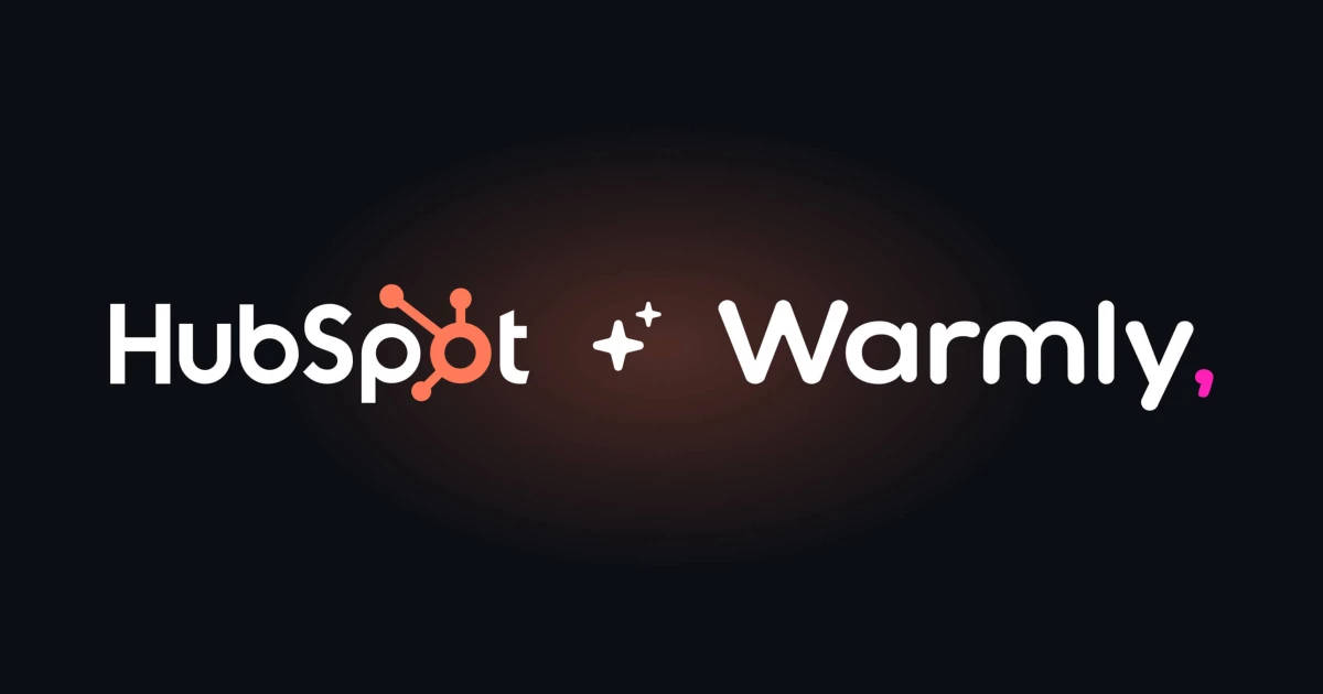 Hubspot and Warmly logos side by side
