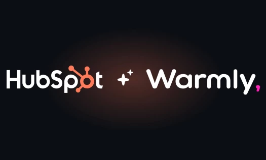 Hubspot and Warmly logos side by side