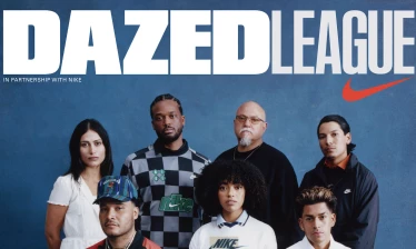 The cover for the first-ever soccer-focused "Dazed League"