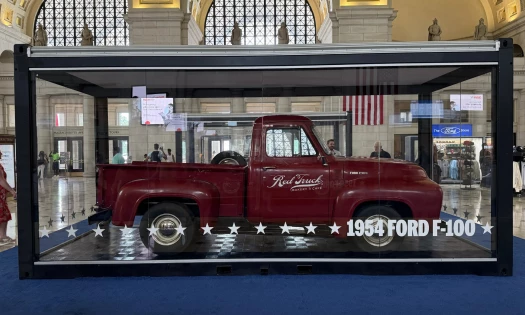 Ford's car exhibit