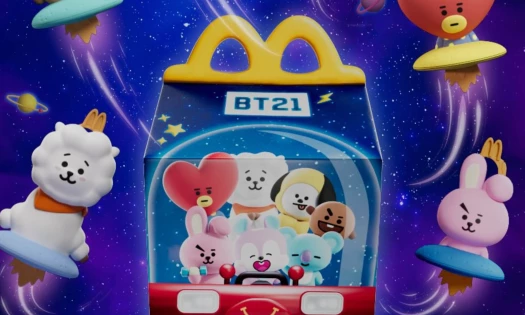 The new McDonald's BT21 Happy Meal