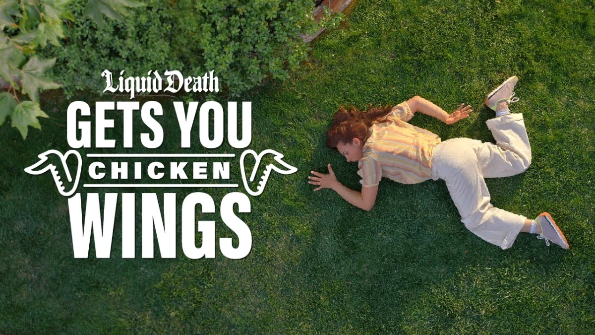 Liquid Death Pokes Fun at Red Bull With 60-Day Wing Giveaways
