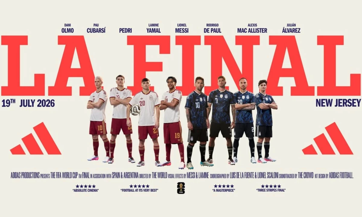 Adidas' "La Final" World Cup poster