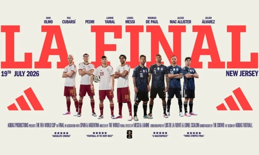 Adidas' "La Final" World Cup poster